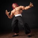 Hanma Yujiro Action Figure - 1/6 Scale Anime Figurine Yujiro Hanma Statue, Articulated Joints Movable Figure with Parts - Xmas Birthday Gifts 7.48''