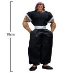 Hanma Yujiro Action Figure - 1/6 Scale Anime Figurine Yujiro Hanma Statue, Articulated Joints Movable Figure with Parts - Xmas Birthday Gifts 7.48''