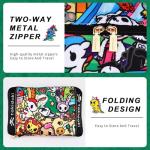 Tokidoki Unicorno Weekender Bags for Women travel Expandable Carry on Bag with Trolley Sleeve Foldable Duffle for Work (Green)