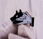 Megumi Fushiguro Divine Dog Hand Sign Jujutsu Kaisen Anime Manga 1.2" Enamel Pin Badge