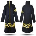 Colonghsou Anime Cosplay Costume Cloak Hat Surgeon Uniform Coat Halloween Costumes for Men Small