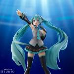 ABYstyle Studio Hatsune Miku 1/10 Wink Figurine Official PVC Hatsune Miku Figure Vocaloid Collectible Miku Figurine Anime Figure Display