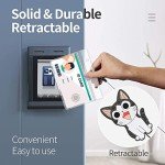 Cute Anime Cat Badge Reel Holder for ID Cards