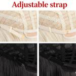 Long Black Straight Cosplay Wig - 40 Inch