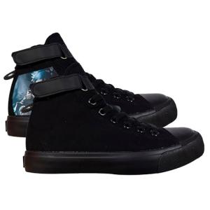 MHA High-Top Sneakers with Deku & Bakugou Designs