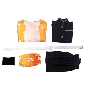 Zenitsu Agatsuma Cosplay Outfit - Yellow Kimono