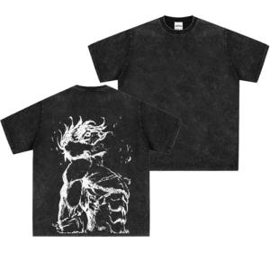 AOT Yeager Manga T-Shirt Japanese Anime Top AOT Shirt, M