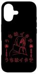 Naruto Shippuden Itachi Uchiha Sharingan Outline Anime Case for iPhone 17