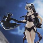 MABAIUDE Albedo Figure Statue 1/7 Scale Albedo Action Figure Standing Pose Anime Figurine Model Handmade Collectible Desktop Decoration Gifts for Fans