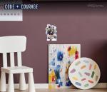 IMPERIAL VIBES - Gundam Love Sticker - Vinyl Decal Car – Indoor and Outdoor Use – Waterproof for Waterbottle Stickers, Laptop, iPad, Wall décor - Gundam Stickers for Car Bumper 2 Pack 5 inches Imp-109