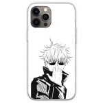 Gojou Phone Case for iPhone 15 Pro - Manga Design