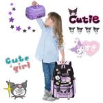 Roffatide Anime Print Business Casual Laptop Backpack Lunch Bag Shoulders Travel Hiking Daypacks Rucksack 17 Inch C