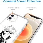 Gojou Phone Case for iPhone 15 Pro - Manga Design