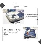 for iPhone 17 Pro Cute Clear Case, Japanese Cool Cartoon Anime Aesthetic Scenery Design Stylish Soft Shockproof Angel Eyes Protective Transparent Back Case Cover Shell (Landscape-4, for iPhone 17 Pro)