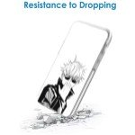 Gojou Phone Case for iPhone 15 Pro - Manga Design