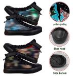 KPOP Mha Anime Shoes Merch Deku Bakugou Patterns Printing Sneakers Anime Cosplay High-Top Shoes