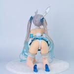 Zatanend Ecchi Figure Chris Bunny Girl Anime Girl Figure Waifu Hentaii.Sexy +18 Uncensored Collection Statue Gift Model Toys No Box