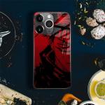 Akatxezy Personalized Anime Case for iPhone 15, Custom Manga Design Pattern, Slim Shockproof Soft TPU Protective Phone Cover