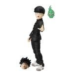 YLQANONG Mob Kageyama Shigeo Figures Interchangeable Heads Mob Anime Figure Statues PVC Anime Action Figurine 6.3IN