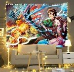 Timimo Japanese Anime Tapestry Wall Art 78.7x59