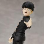 YLQANONG Mob Kageyama Shigeo Figures Interchangeable Heads Mob Anime Figure Statues PVC Anime Action Figurine 6.3IN