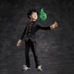 YLQANONG Mob Kageyama Shigeo Figures Interchangeable Heads Mob Anime Figure Statues PVC Anime Action Figurine 6.3IN