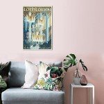 Vintage Lothlorien Travel Poster - Anime Wall Art