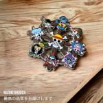 One Piece inspried pin Jolly roger pin enamel one piece pin anime pin Pirates Pin hard enamel anime pin anime badge anime pin collectible anime pin gift (THECREW)