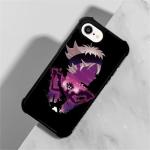 CARLOCA for iPhone 16e Case, Ultra Protection Shockproof Soft Silicone TPU Non Slip Back for Boy Girl Pattern Purple Anime Face