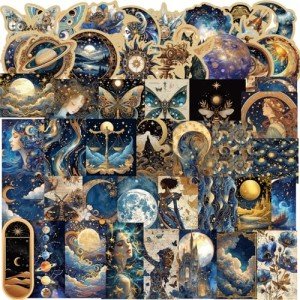 50 Pcs Aesthetic Anime Vinyl Sticker Pack