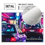 Japanese Wall Art Prints，Japan Neon Posters Abstract Illustration Wall Decor，Anime Tokyo Night Streets Poster Picture Canvas Art Painting For Living Room Bedroom Wall Decor 12x16 Inch