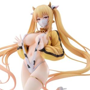 Wahohousee Anime Figures 9.65in 1/7 Scale Anime Girl Figure with Cow Bikini Set, Girl Cute Figures Model Collection Model, Anime Fans Desktop Decoration Gift for Adult
