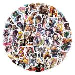 100pcs Japanese Demon Manga Slayer Stickers Mixed Pack,Lovely Cartoon Characters Decals Cartoon Anime Sticker for Kids Teens Waterproof Stickers for Water Bottle Laptop Skateboard Guitar (GM100)