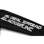 FELLVISHK Anime Girl Oversized Black Sweatshirt