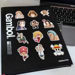 50pcs Anime One Piece Cartoon Stickers for Kids,Vinyl Waterproof Decal for Water Bottle Laptop Toy Sticker for DIY Decorate Bumper Phone Hard Hat Kids Teens Gifts (zshz)