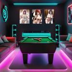 Babymiu Anime Hentai Sexy Hot Girl Wall Poster 8-Pack 11.5 x 16.5 INCH.Anime Gifts Merch Party Supplies Unframed Version HD Printing Poster for Room Club Wall Art Decor Style B