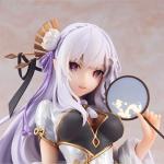 QAHEART Rem/Remu Figures, Re:0 Emilia Anime Figure Statues Anime Action Figurine Ornaments for Fans 23CM/9.1INCH
