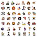 50pcs Anime One Piece Cartoon Stickers for Kids,Vinyl Waterproof Decal for Water Bottle Laptop Toy Sticker for DIY Decorate Bumper Phone Hard Hat Kids Teens Gifts (zshz)