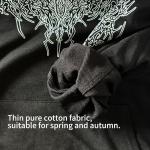 Cute Clad Y2K Vintage Printed Punk Hoodies Spring Autumn Men Women Casual Hoodie Gothic Fashion Harajuku Sweatshirt (Medium,Black)