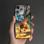 Akatxezy Vibrant Anime Manga Phone Case for iPhone 17 Pro Max, Tempered Glass with Vivid Colors & Detail Design