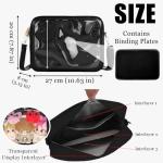 OULIGET Pins Display Single Shoulder Crossbody Bag,Cute Tote Bag for Kpop,Kawaii Messenger Bag for Anime Doll DIY Display