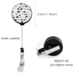 MAOFAED Japanese Anime Characters Badge Reel for Fans, Anime Lover Gift, Manga Lover Gift, Manga Theme ID Holder (animePanda)