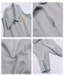 ZEROGOO Anime Cosplay Costume Outfit Top Skirt Full Set Women Halloween Costume (Gray-black, X-Small)