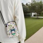 WCGXKO Anime Inspired Messenger Bag Animated Movie Themed Zipper Crossbody Bag For Fans (POISON CR)