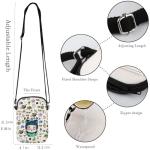 WCGXKO Anime Inspired Messenger Bag Animated Movie Themed Zipper Crossbody Bag For Fans (POISON CR)