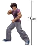 MABAIUDE Hanma Yujiro Action Figure - 1/6 Scale Anime Figurine Yujiro Hanma Statue, Articulated Joints Movable Figure with Parts - Xmas Birthday Gifts 7.08''