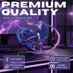 AURUS Star Guardian Zoe 1:7 Scale PVC Figure - Anime Action Figures for Anime Lovers & Fans - Action Figures with Ideal Size for Displays