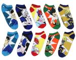 Bioworld Hunter x Hunter Socks Adult Characters Anime No Show Low Cut Mix And Match Ankle Socks 5 Pairs