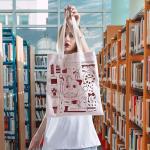 FOTAP Cartoon Inspire Shoulder Bag Demon Dog Lover Merch Tote Bag Anime Manga Gift Bloody Puppy Fan Gift (WINNER T)