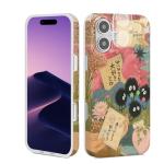 GEQCDBN Compatible with iPhone 17 Case, Trendy Cute Anime Girly Soft Slim TPU Shockproof Aesthetic Protective Phone Case Cover for Women Girls 6.1"